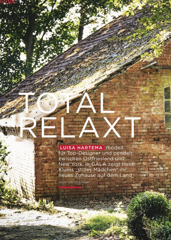 Luisa Hartema Homestory//Impressionen Katalog//Gala